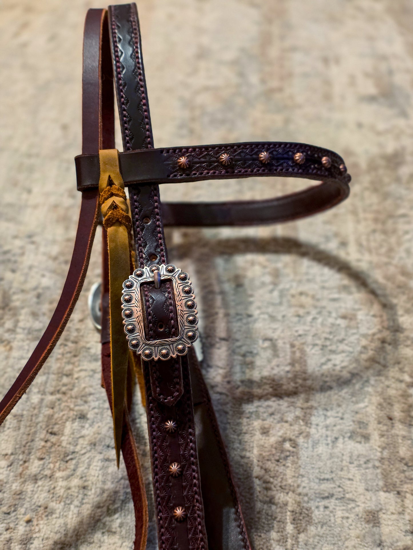 Chocolate Headstall