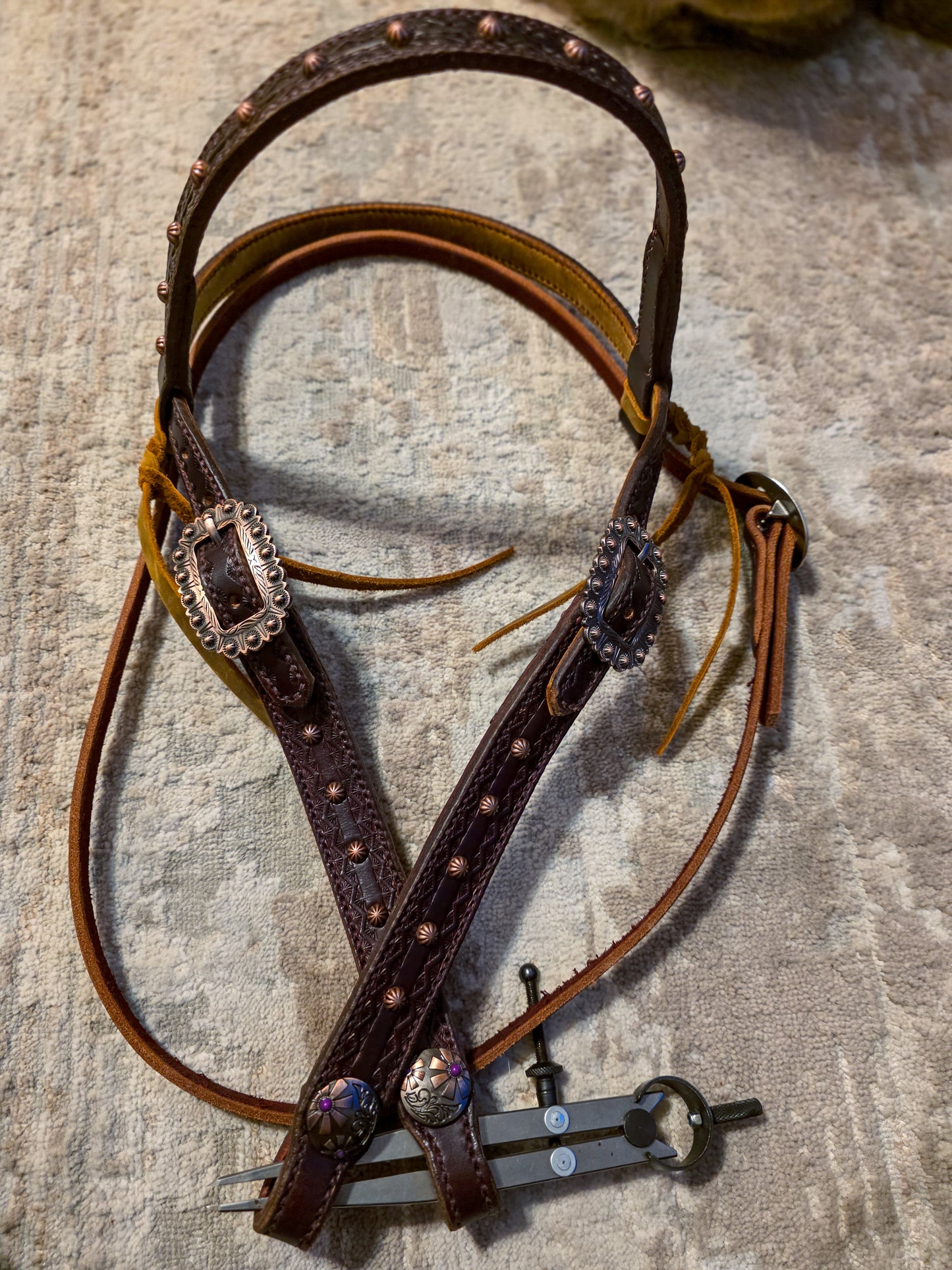 Chocolate Headstall