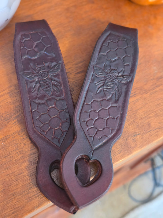 Honey Bee slobber straps