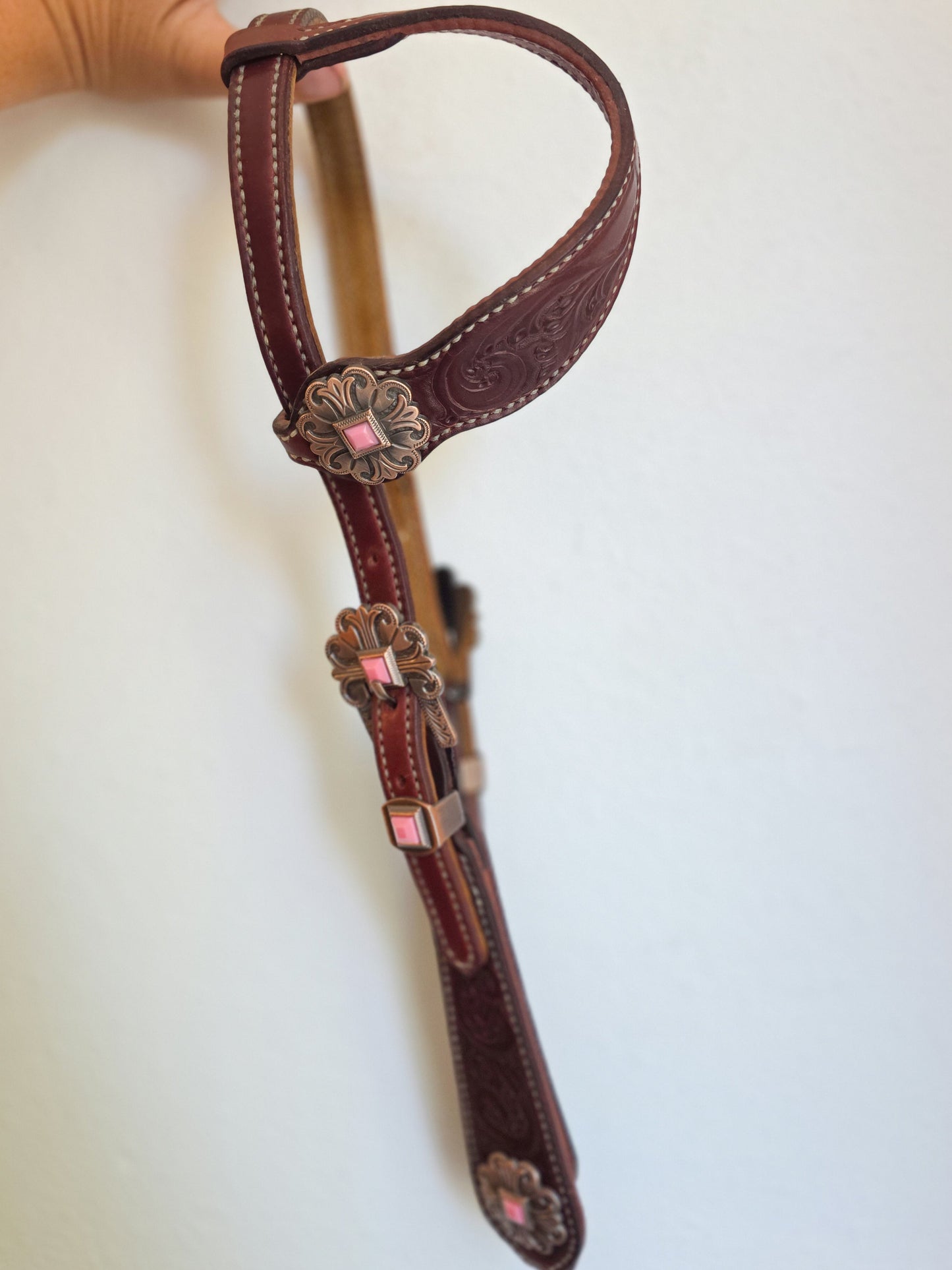 One-ear Tooled Headstall