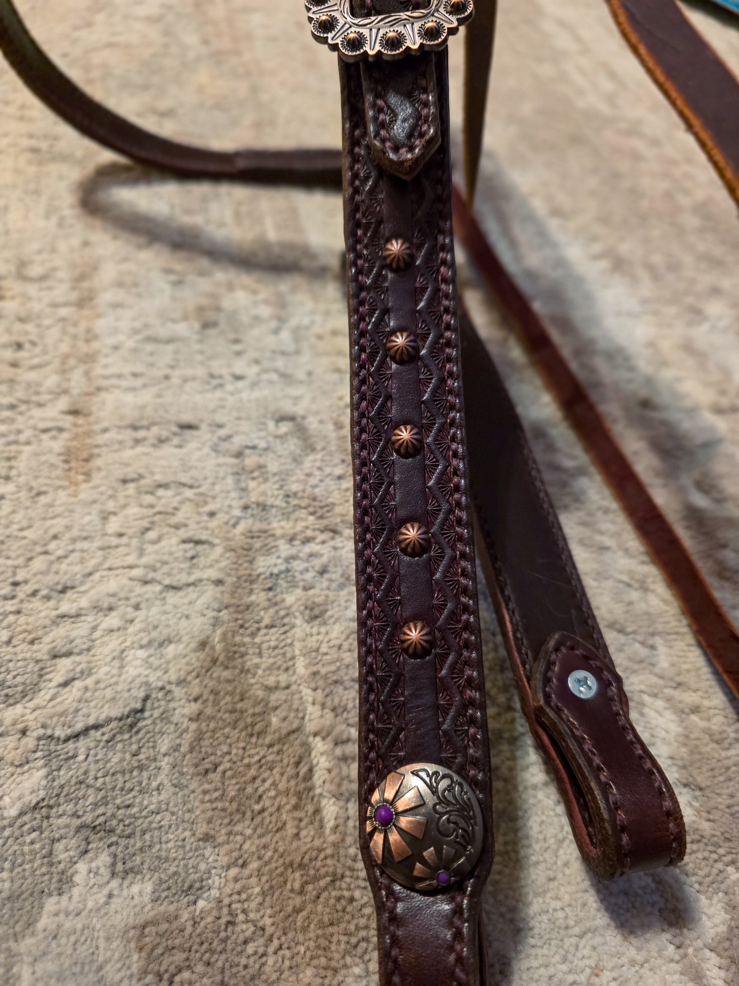 Chocolate Headstall