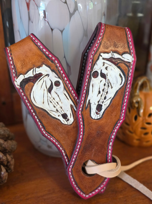 Horse Skull Slobber Straps