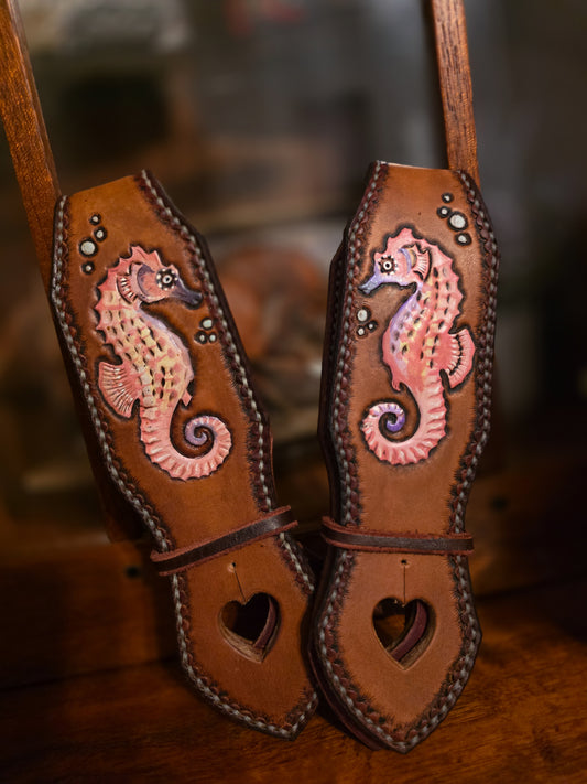 Seahorse slobber straps