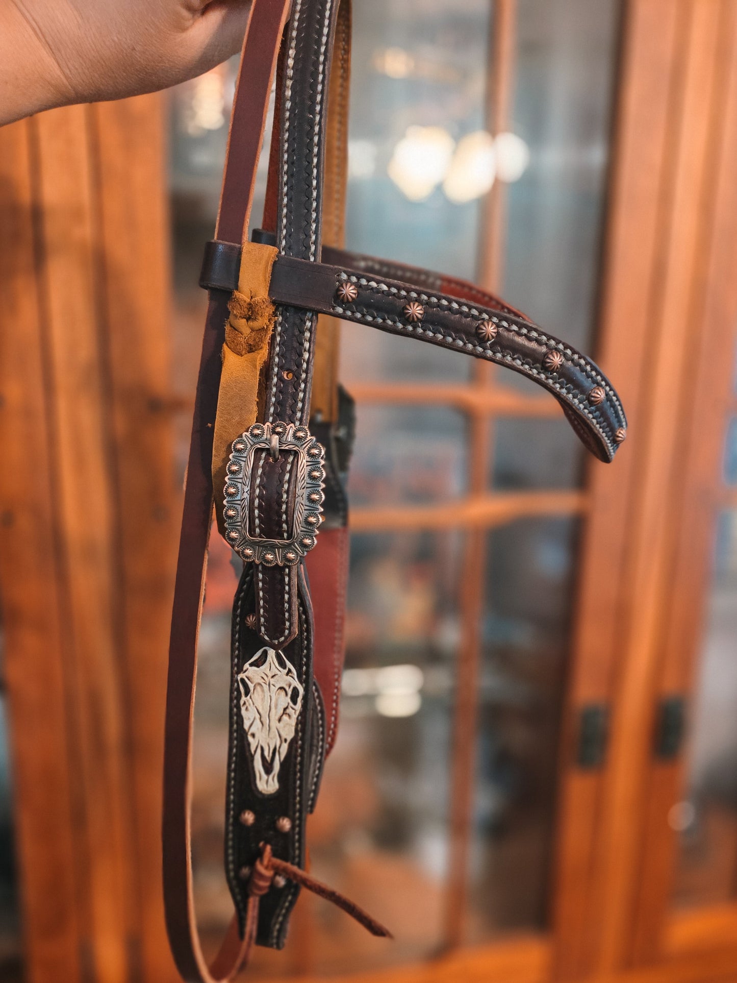 Horse Skull headstall (pre-order)