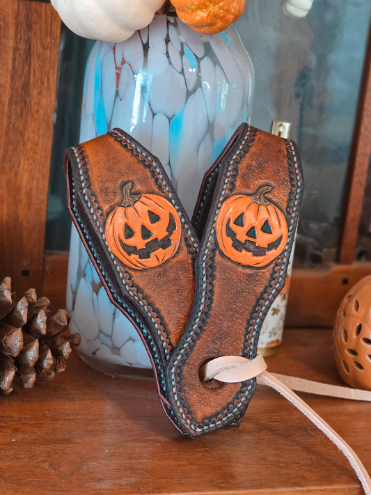 Jack-O'-Lantern Slobber Straps