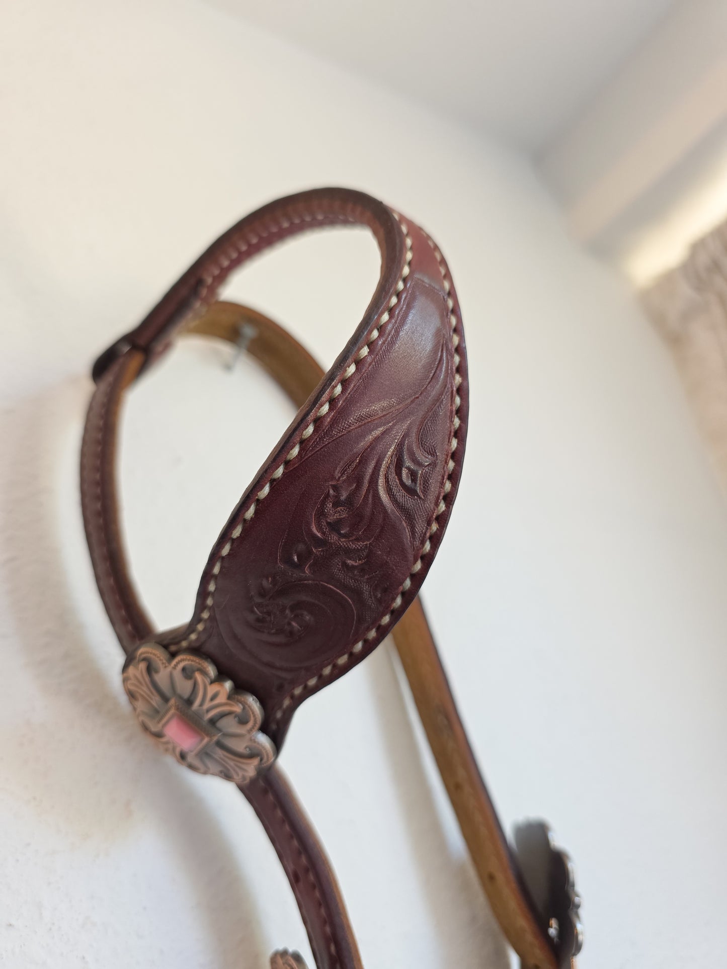 One-ear Tooled Headstall