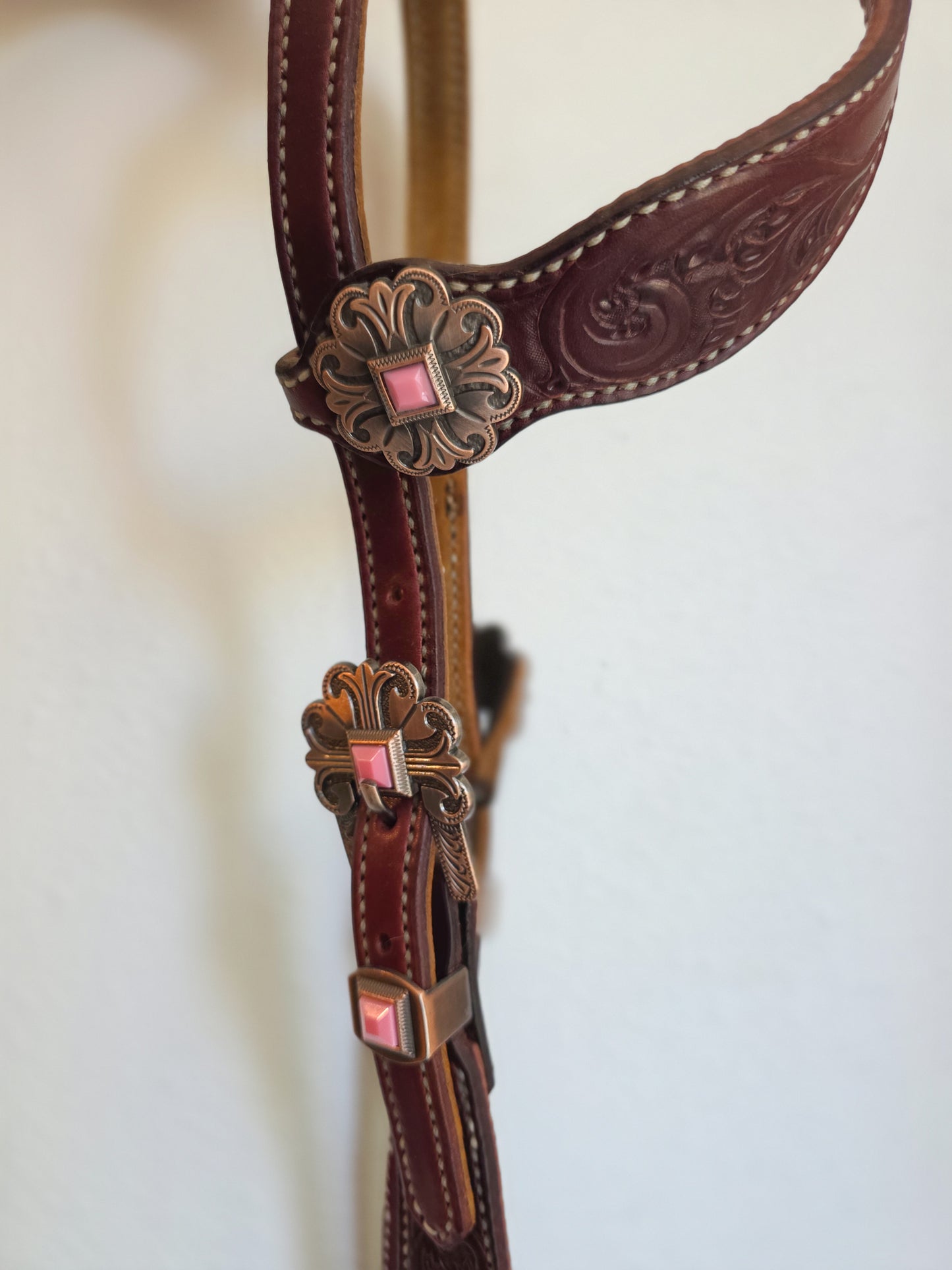 One-ear Tooled Headstall