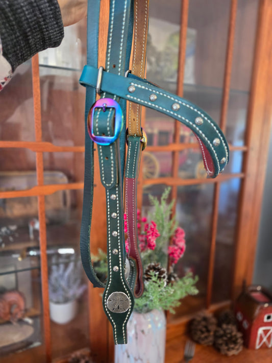 Teal Headstall